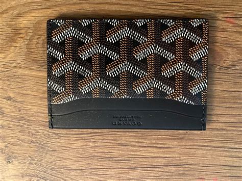 goyard card holder price 2022 reddit|authentic Goyard card holder.